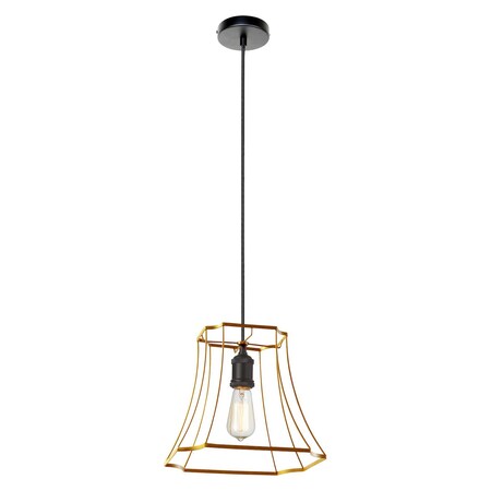 Dainolite Belenko 1-Light Standard Pendants BKO-1S-GLD